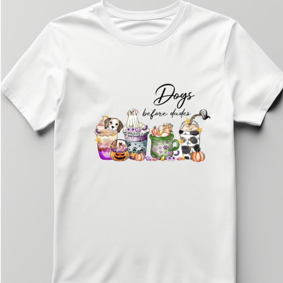 Fall Paws Shirt, Dog Paw Fall Vibes Shirt, Fall Season Shirt, Dog Lover, Dog Mom - Picture 2 of 4